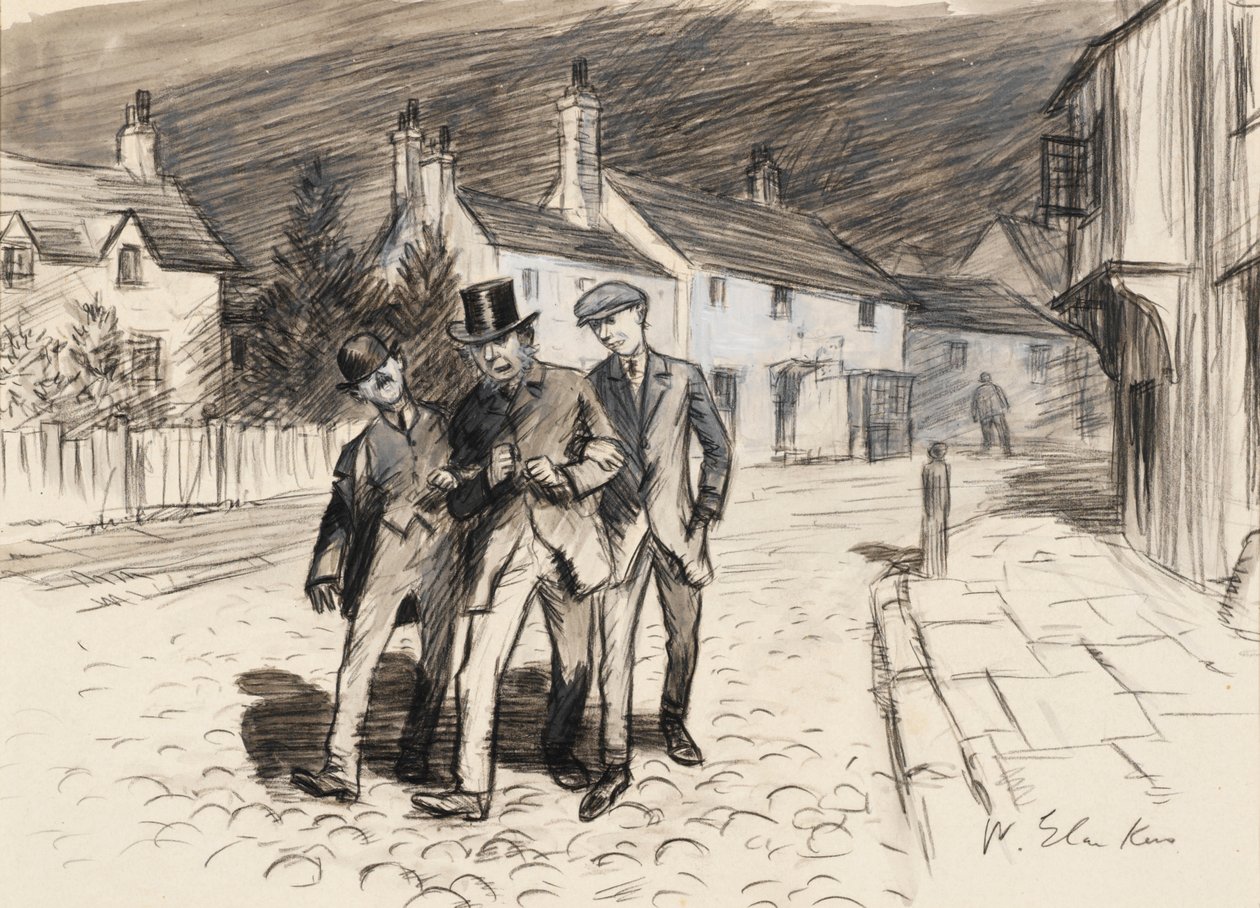 Sonra Hepimiz Eve Gittik by William James Glackens