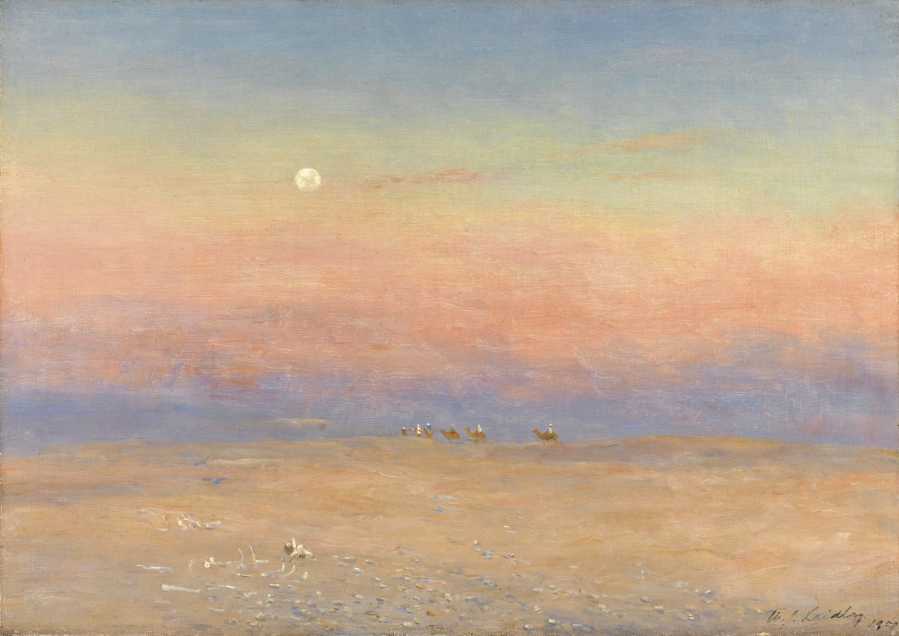 Çöl Kervanı, 1900 by William James Laidlay