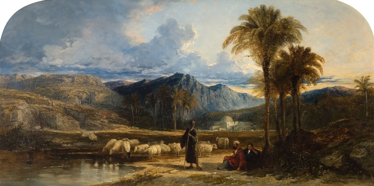 Arap Çobanları, 1842. by William James Muller
