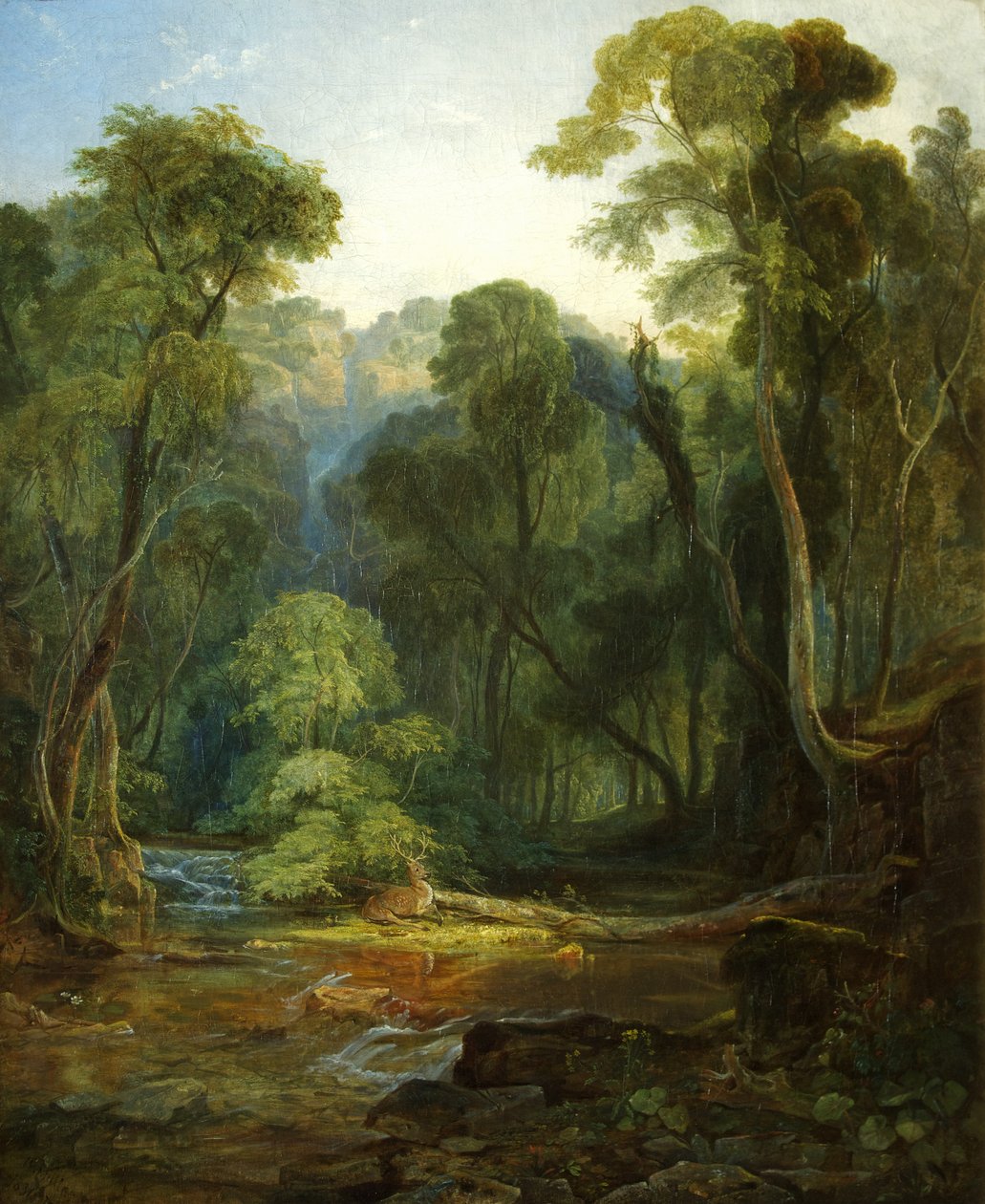 Coombe Glen, Bristol yakınlarında by William James Muller