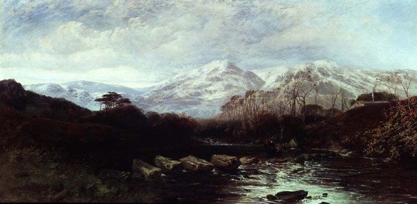 Geniş Nehir Manzarası by William James Muller