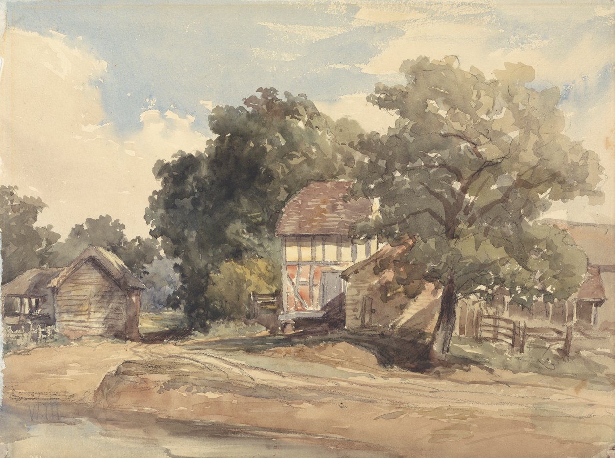 Çiftlik Binaları by William James Muller
