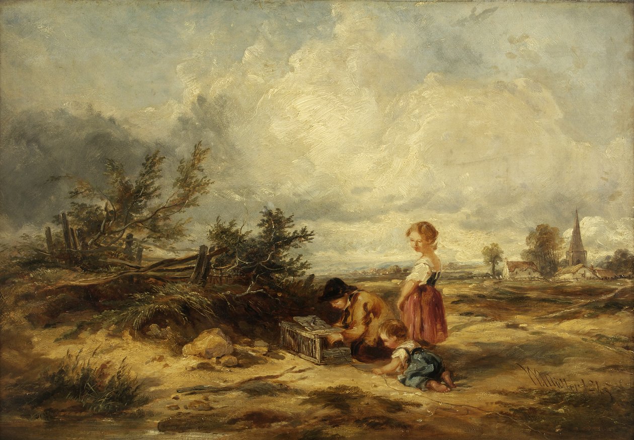 Hampstead Heath, Kuş Tuzağı by William James Muller