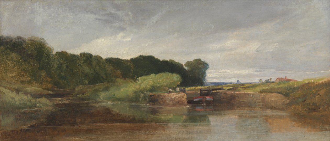 Avon'da Hanham Kilidi by William James Muller