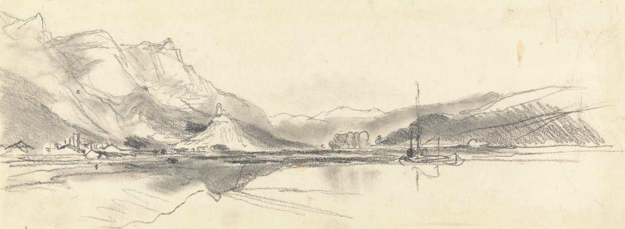 Ren Nehri üzerinde by William James Muller