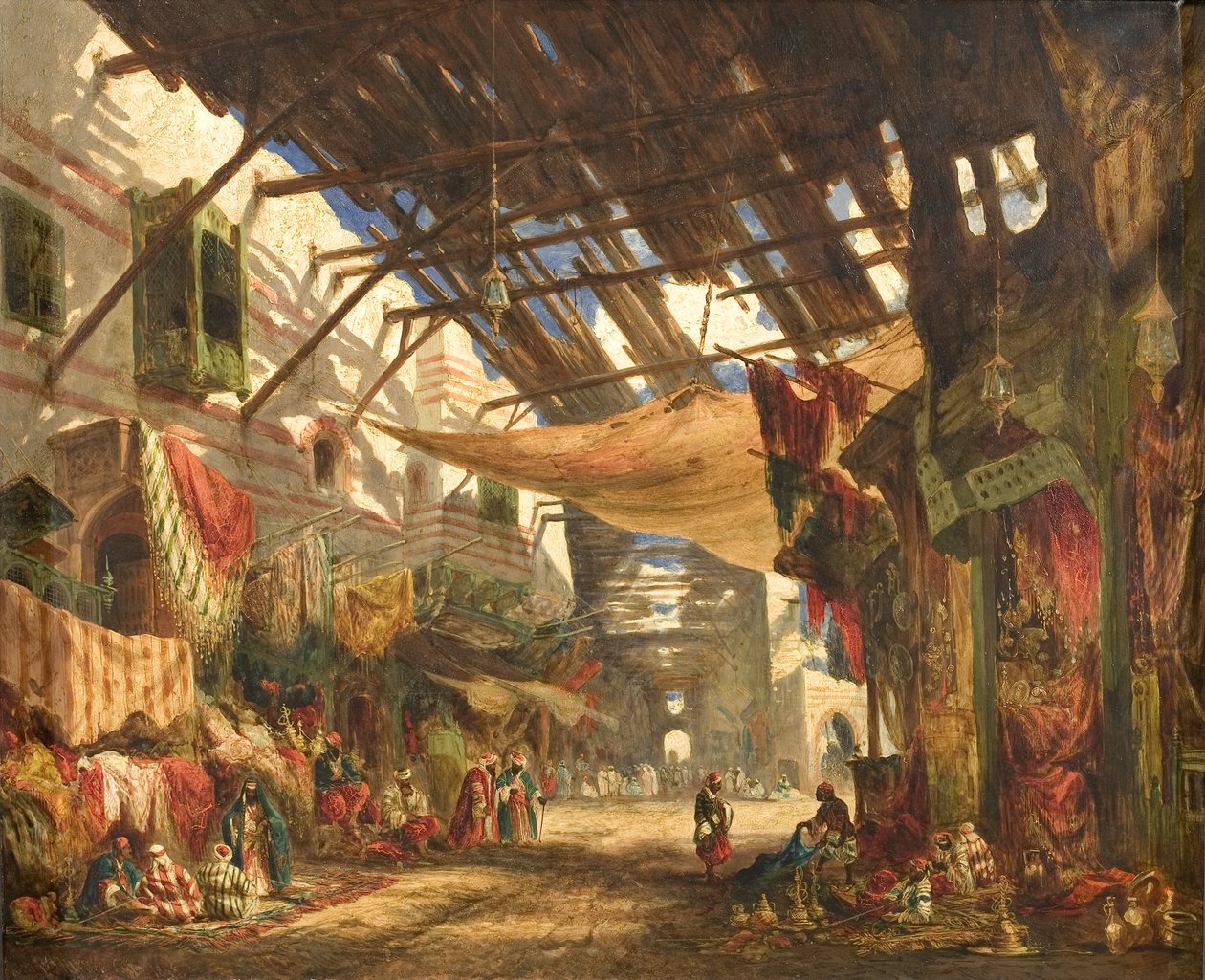 Halı Çarşısı, Kahire by William James Muller
