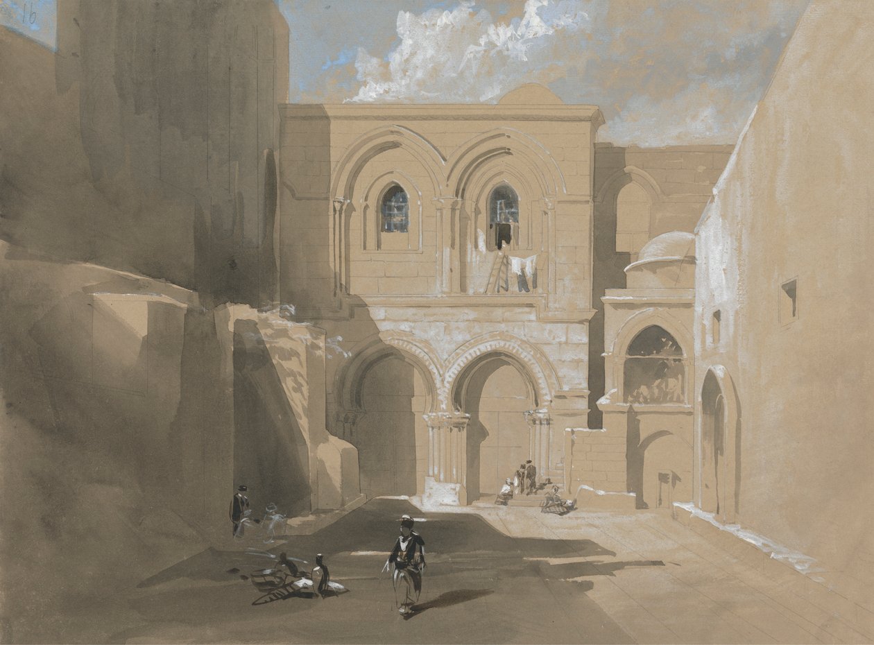 Kutsal Kabir Kilisesi by William James Muller