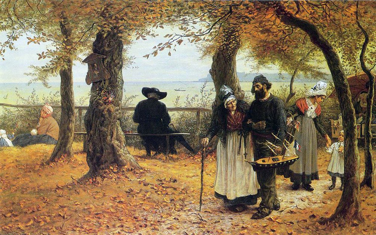 ಚರ್ಚ್‌ಗೆ ಎಕ್ಸ್-ವೋಟೊವನ್ನು ತರುವುದು, 1875 ಟರ್ಕ್ by William John Hennessy