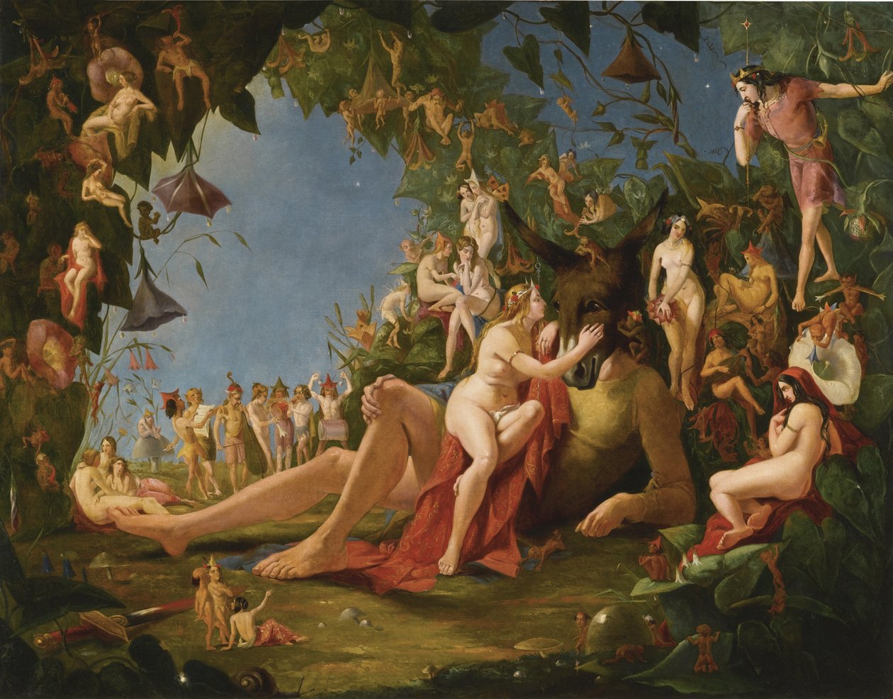 Bir Yaz Gecesi Rüyası, c. 1846 by William John Montaigne