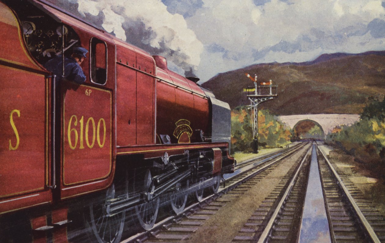 LMS "Royal Scot" (renkli lito) by William John Patton McDowell