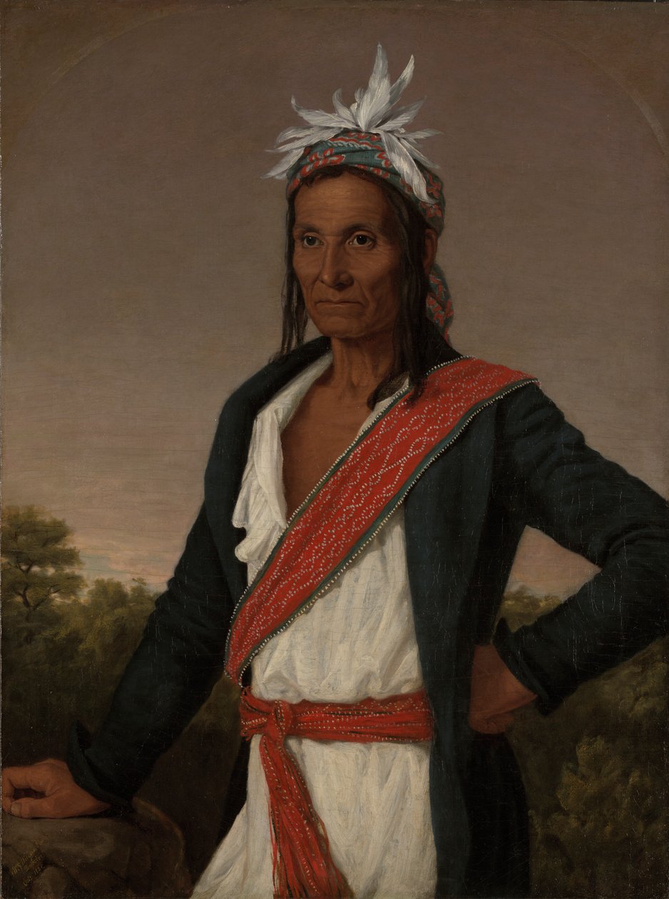 Kaptan Cold veya Ut-ha-wah (Onondaga, yaklaşık 1770) by William John Wilgus