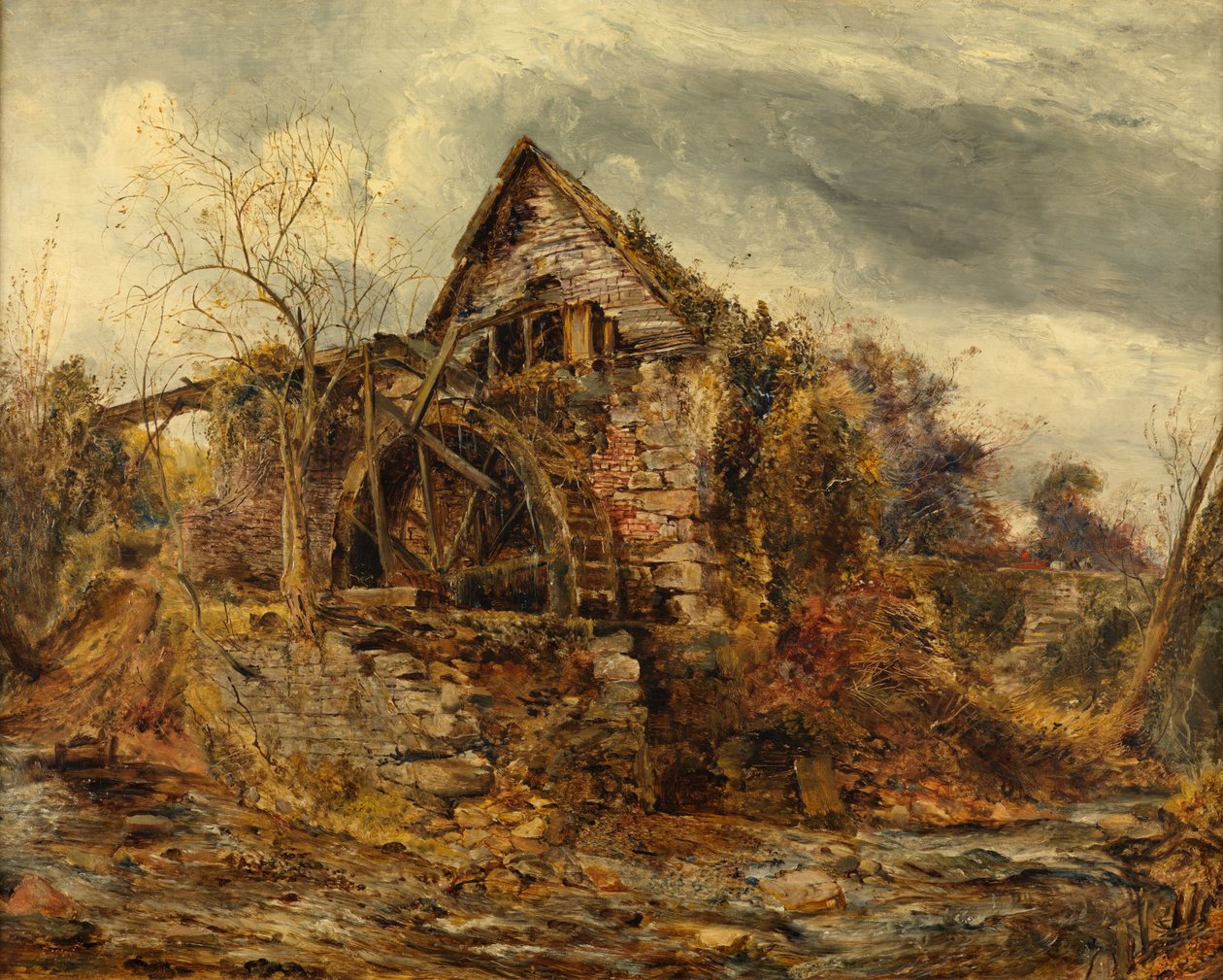 Eski Değirmen (tuval üzerine yağlı boya) by William Joseph J.C. Bond