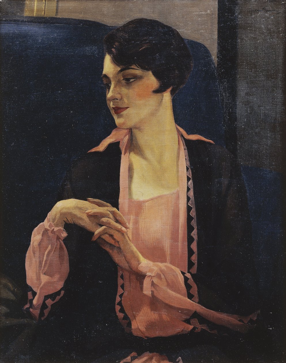 Bir Kadın Portresi, Yarım Boy, 1905 by William Kay Blacklock
