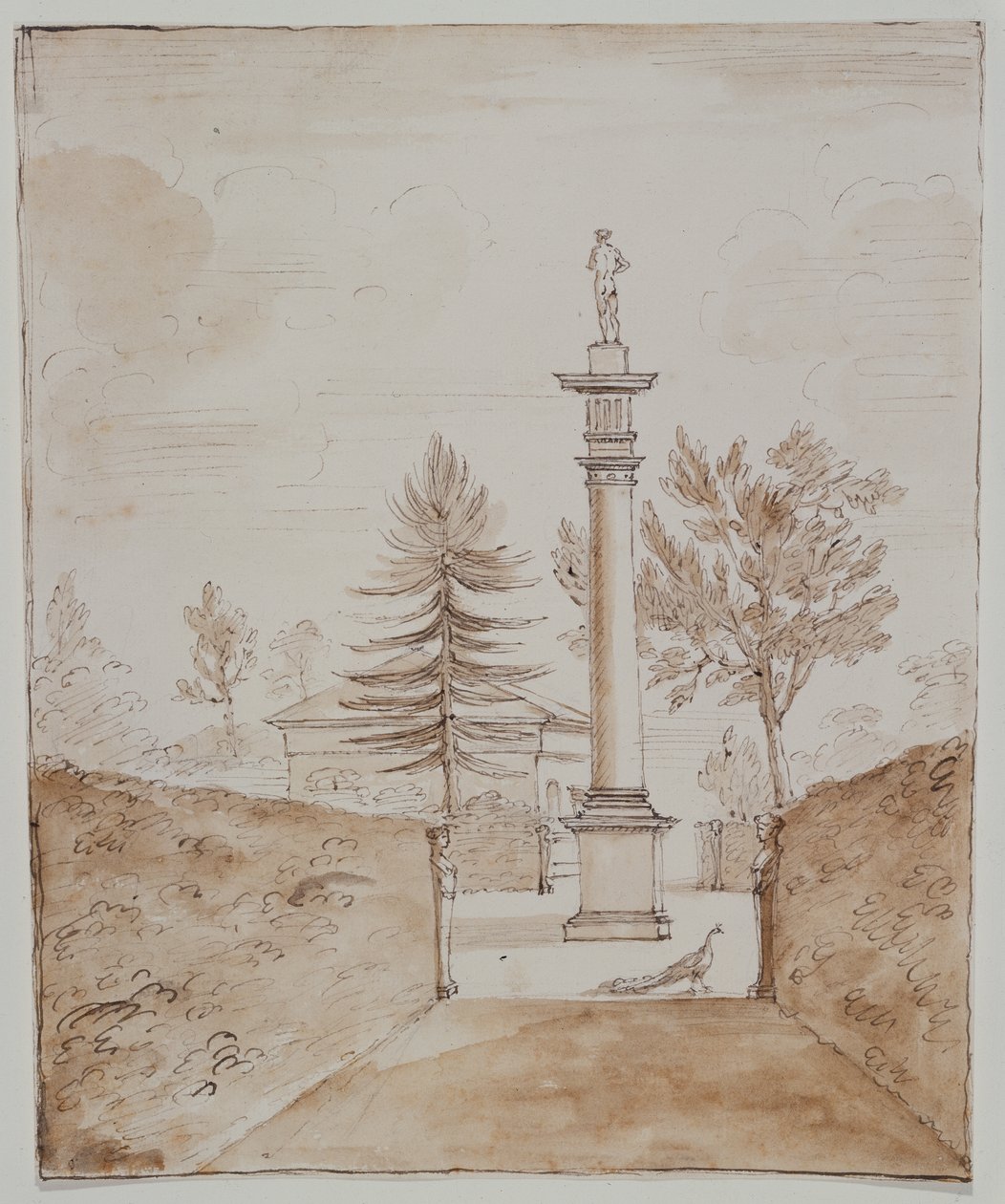 Chiswick, Venüs de Medici heykelli Dor Sütunu