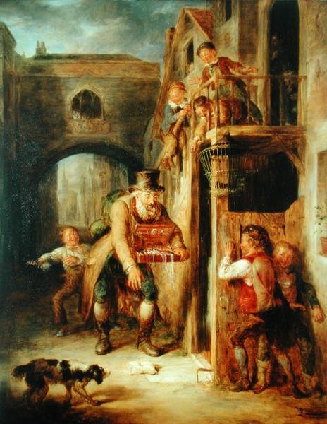 Sahte Parsel (tuval üzerine yağlı boya) by William Kidd
