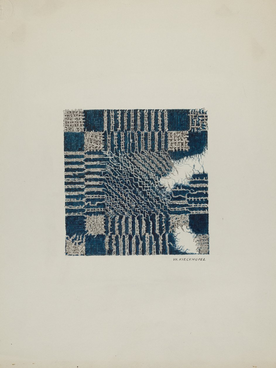 Örtü Bölümü, c. 1940. by William Kieckhofel