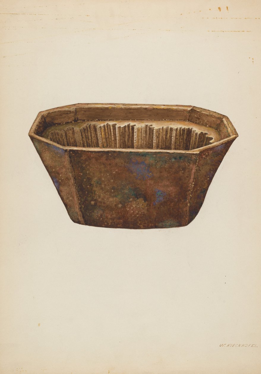Bulaşık Kalıbı, c. 1939. by William Kieckhofel