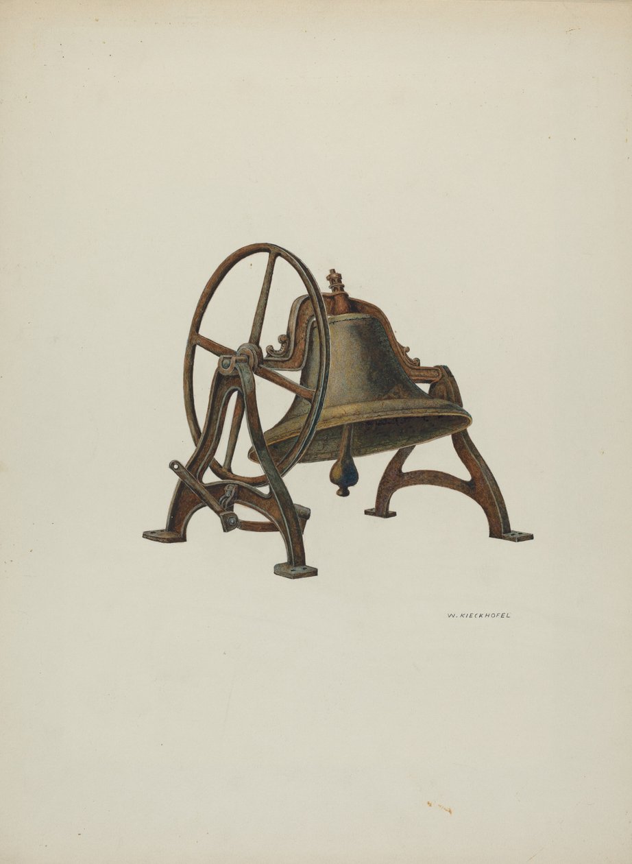 İlkokul Zili, 1940. by William Kieckhofel
