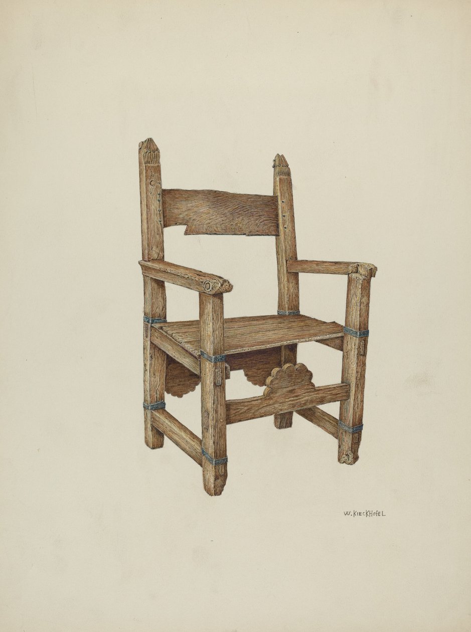 Kutsal Alan Başkanı, 1941. by William Kieckhofel