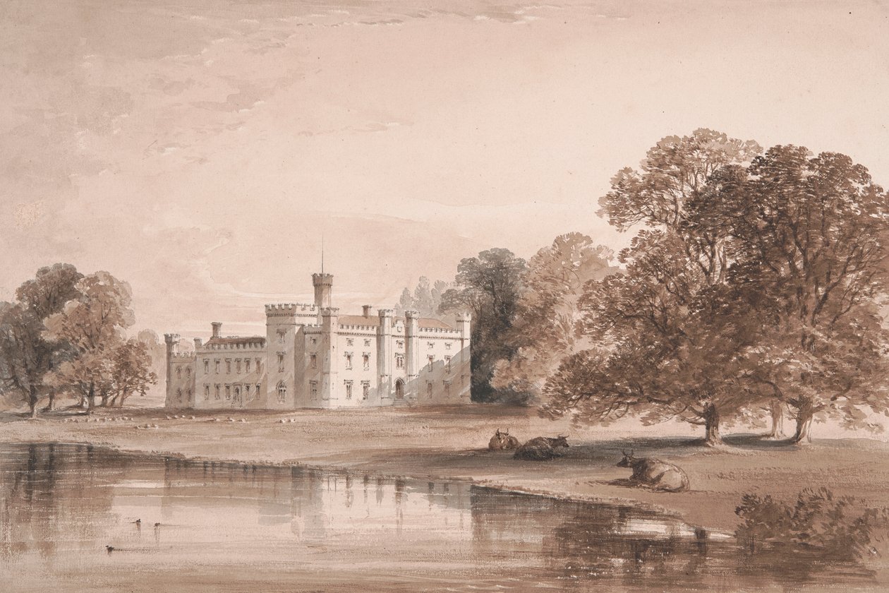 Chiddingstone Place, Gölden Görünüm by William Knight