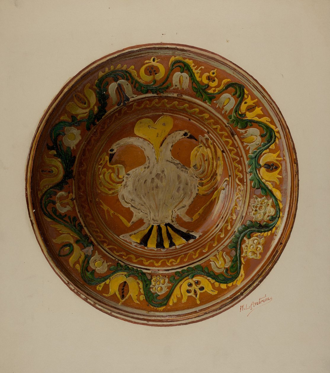 Pa. Alman Yemeği, c. 1938. by William L Antrim
