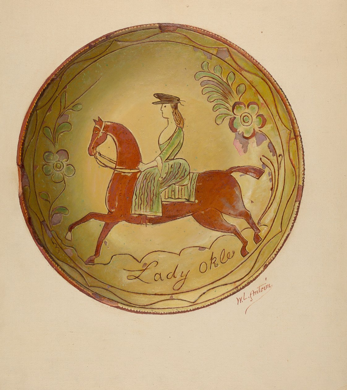 Pasta tabağı by William L. Antrim