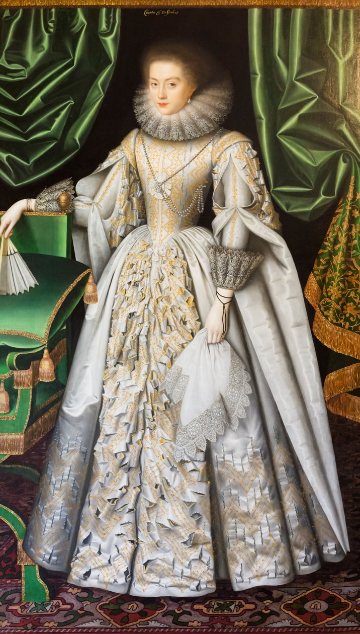 Diana Cecil, Oxford Kontesi by William Larkin