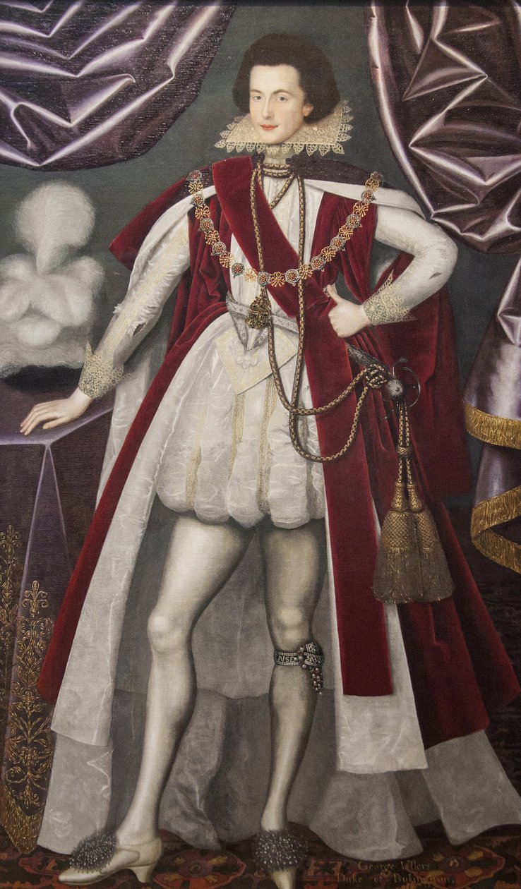 George Villiers, 1. Buckingham Dükü 1592-1628, yaklaşık 1616 by William Larkin