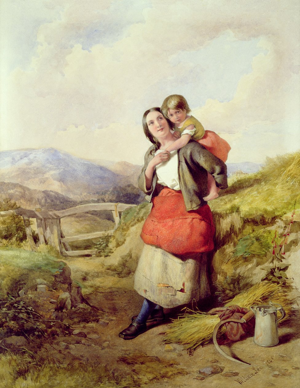 Eve Dönüş, 1848 by William Lee