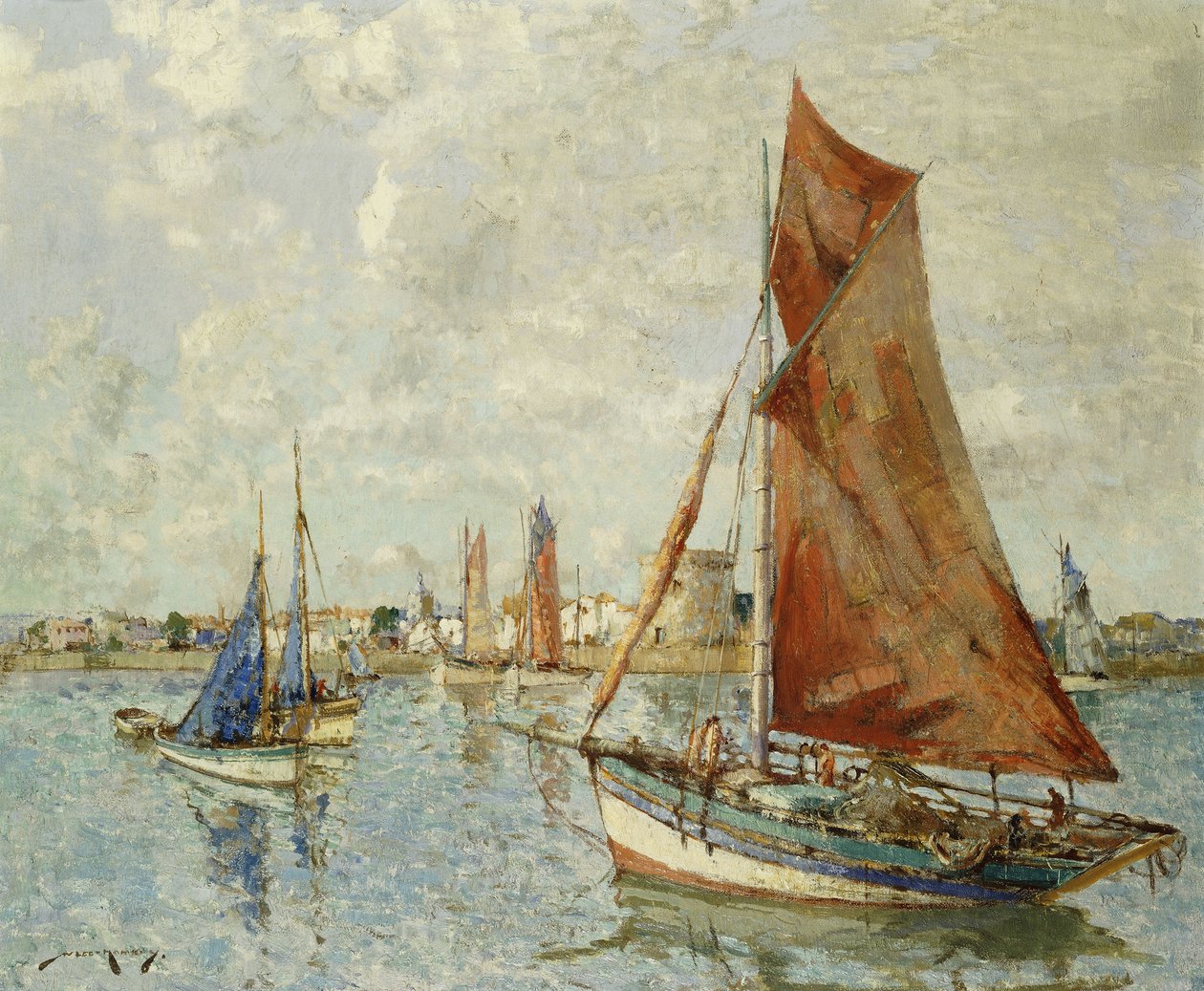 Balıkçı Teknesi, La Rochelle by William Lee Hankey