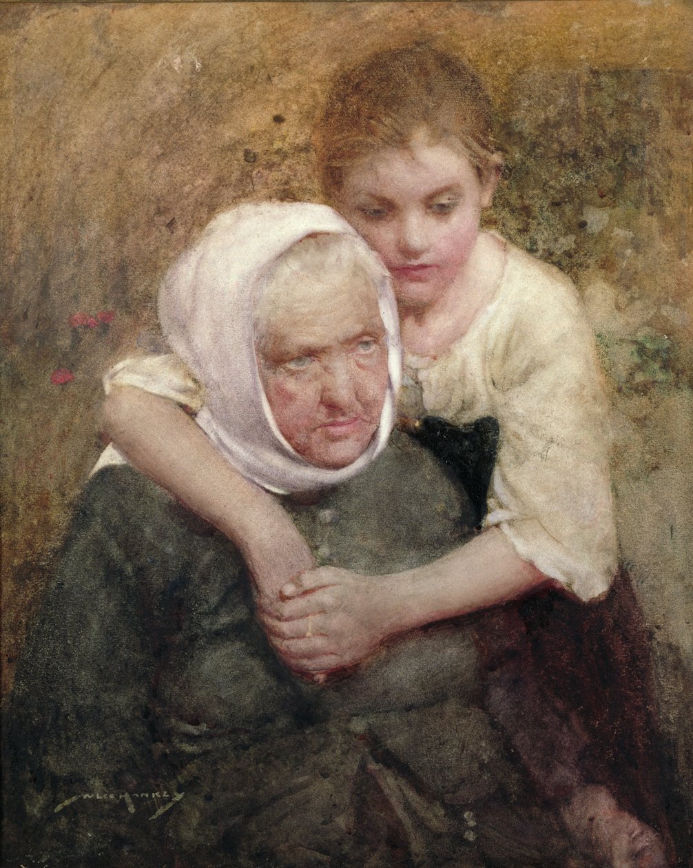 Anılar (kağıt üzerine suluboya) by William Lee Hankey