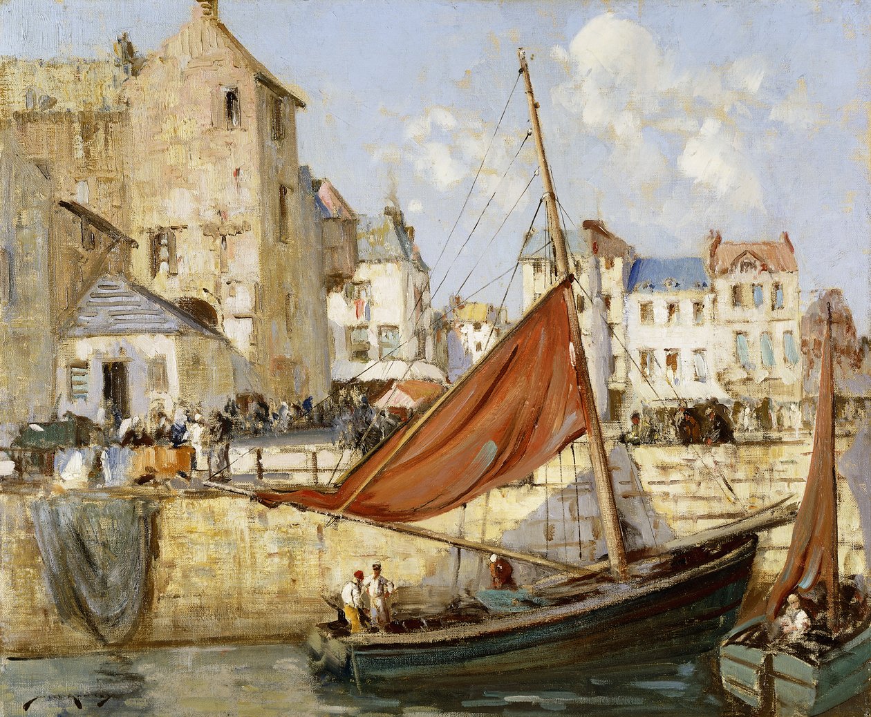 Liman, Honfleur by William Lee Hankey