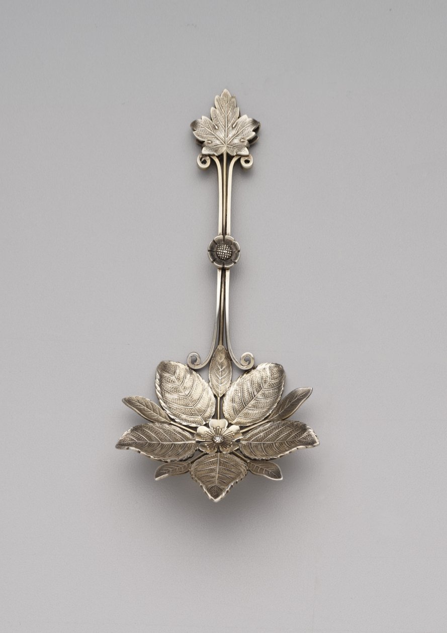 Bonbon sunucusu, c.1906-1908 (gümüş) by William Linker