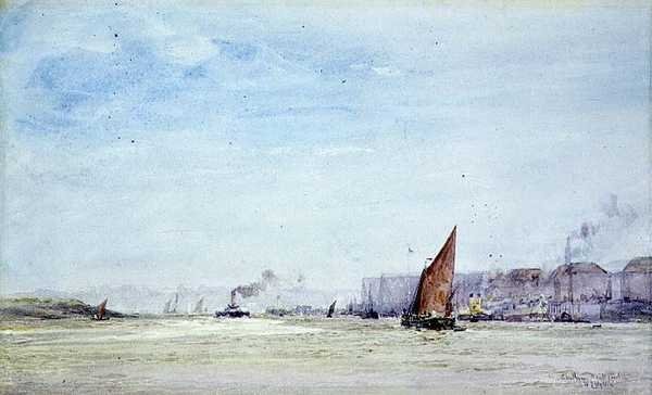 Chatham Tersanesi by William Lionel Wyllie