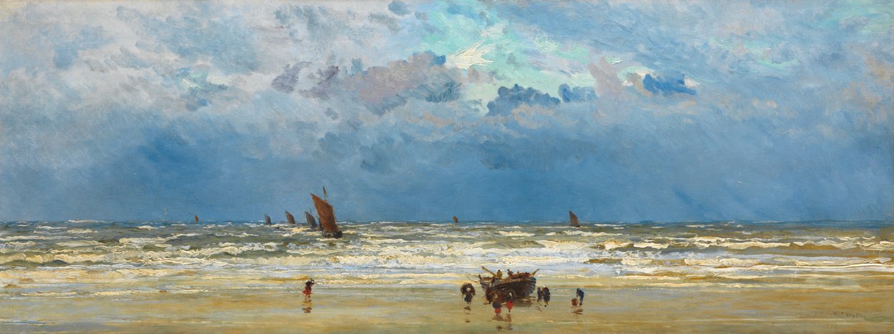 Ev Yeniden, c.1880 by William Lionel Wyllie