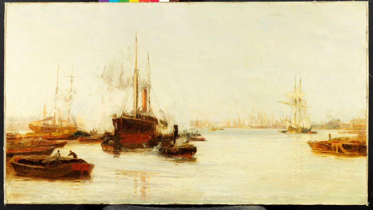 Londra Havuzu by William Lionel Wyllie