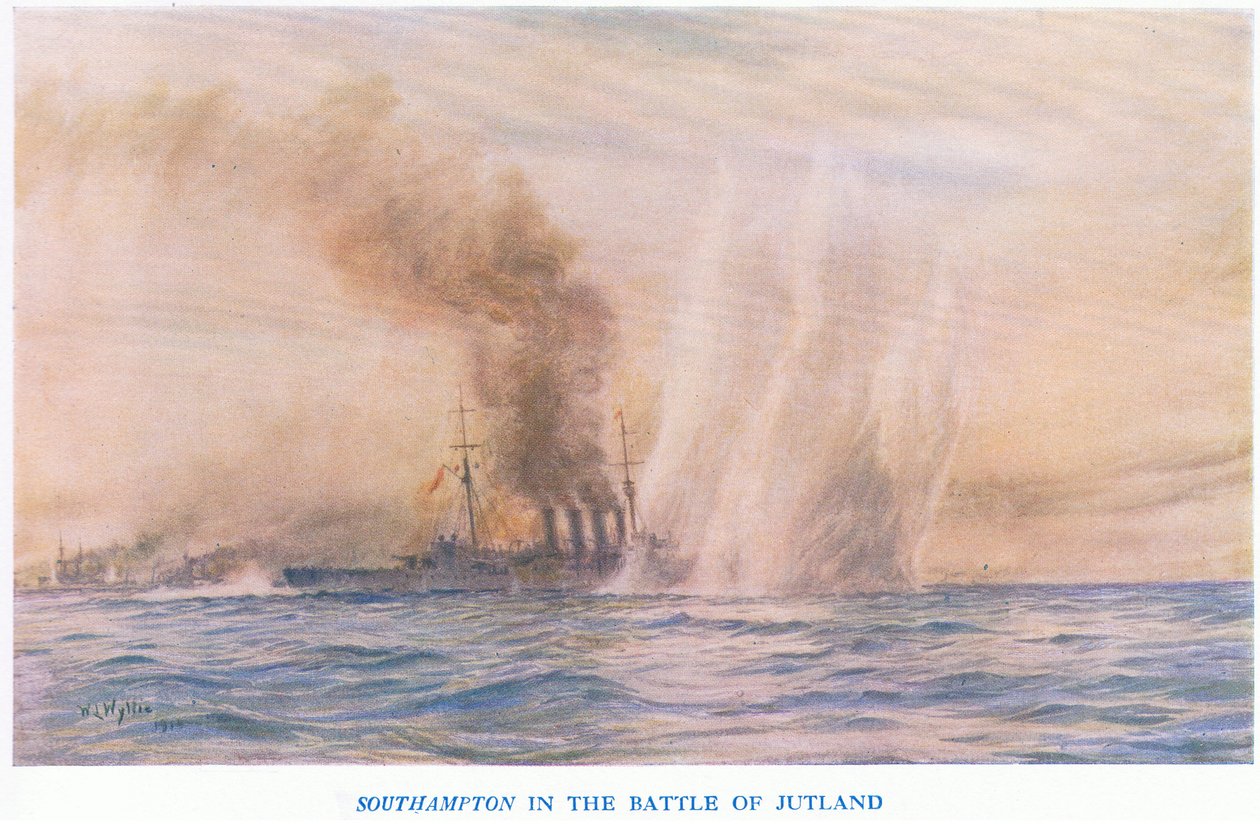 The Southampton in the Jutland Battle, Waverley Book Company Limited tarafından yayınlanan Cassells History of the British People