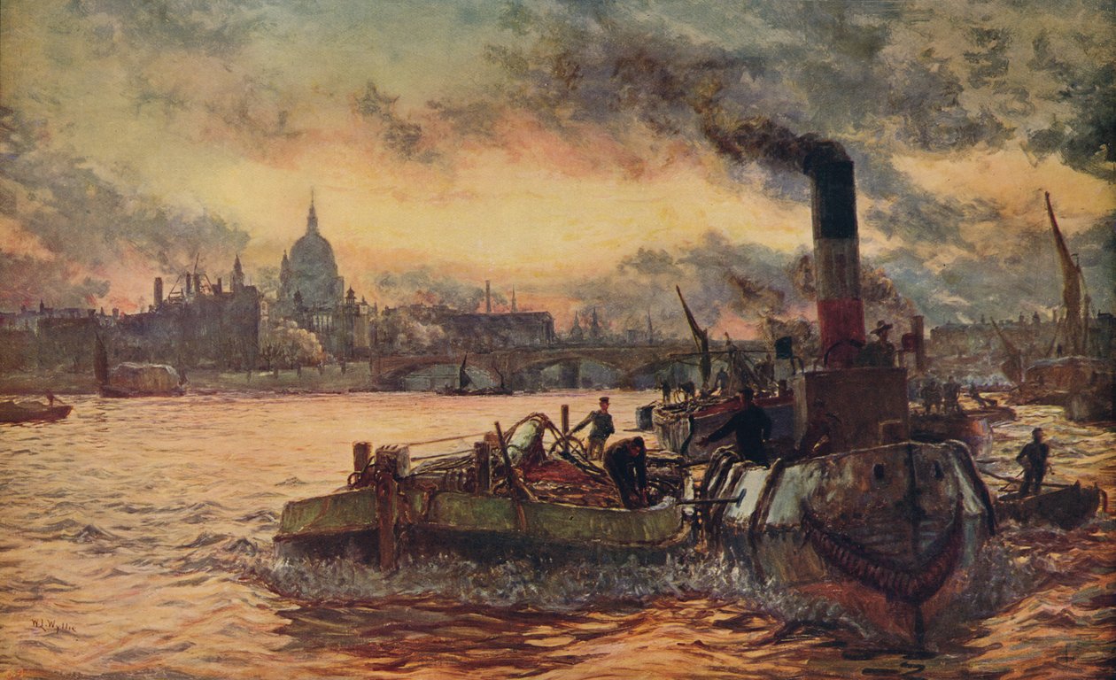 Şehri Geçmek, c1870-1880, c1915 by William Lionel Wyllie