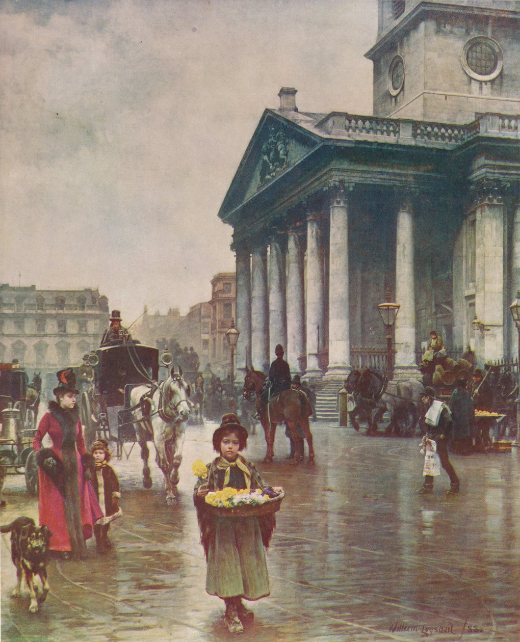 St Martins-in-the-Fields, 1888, c1915 by William Logsdail