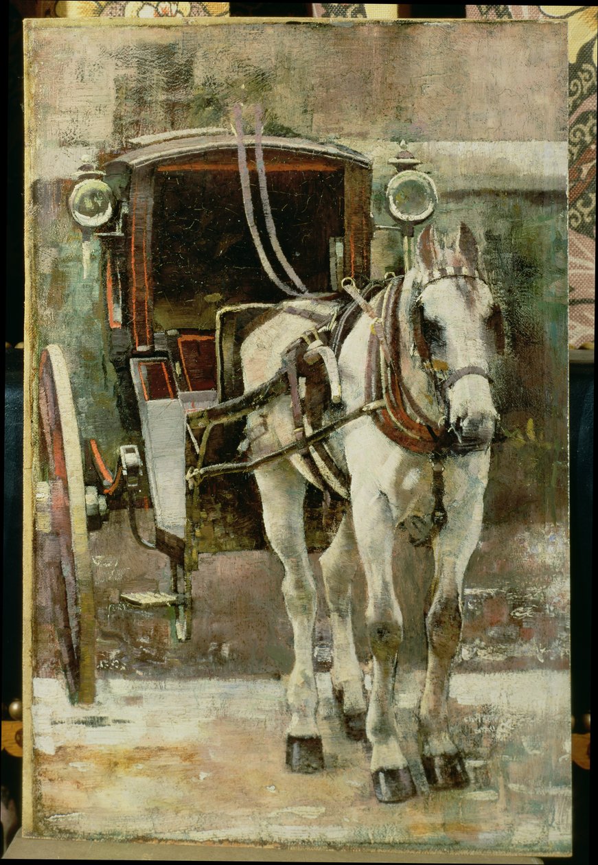 Hansom Taksi by William Logsdail