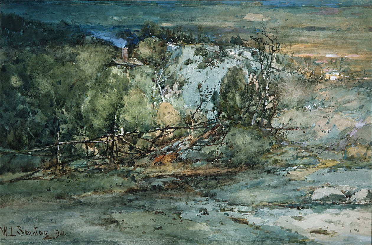 Sınır Kabini, 1894. by William Louis Sonntag