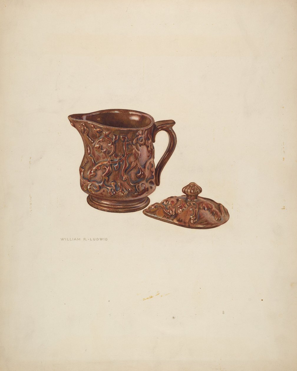 Şurup Sürahi, c. 1941. by William Ludwig