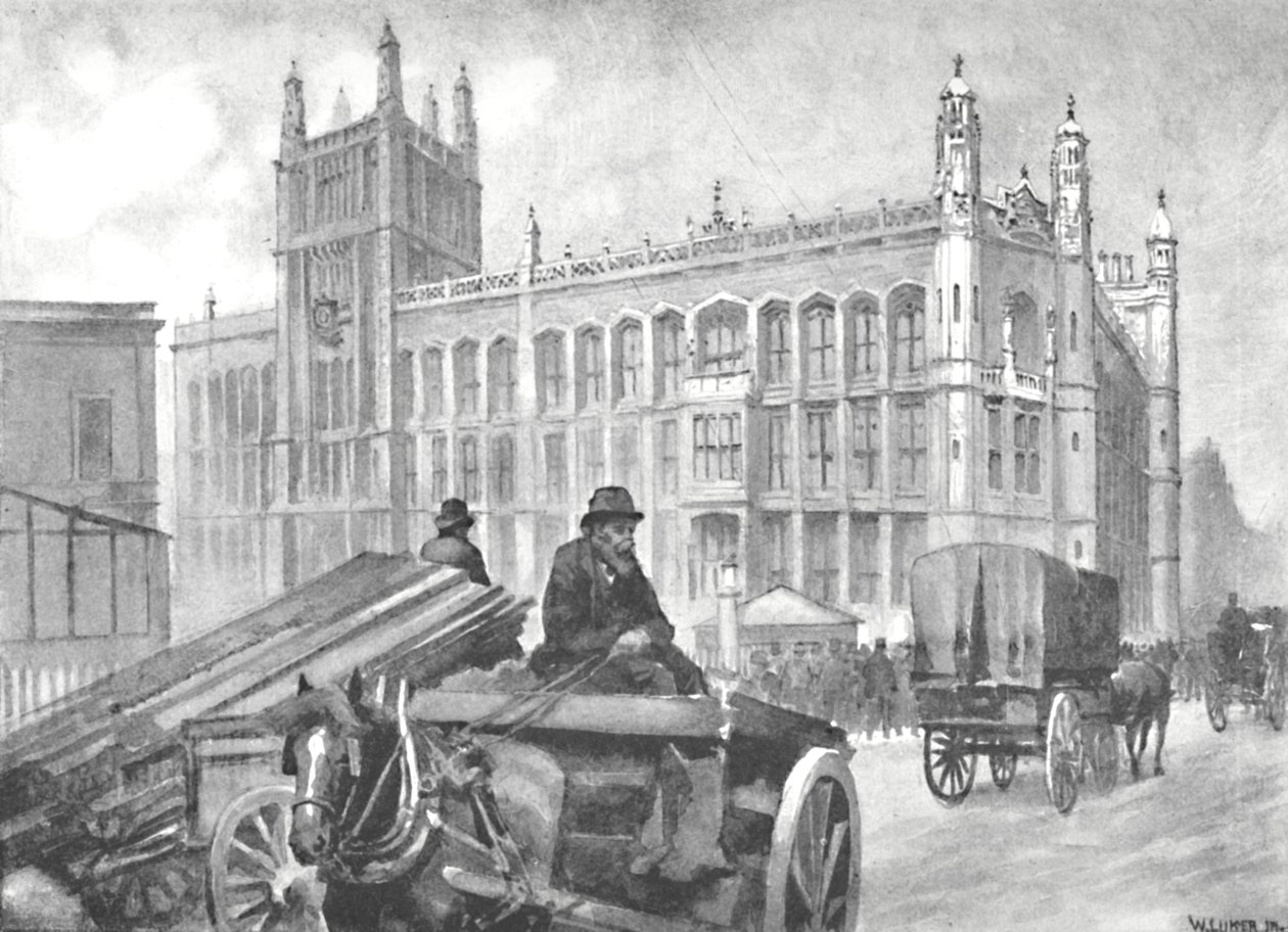 Kayıt Bürosu, Fetter Lane, 1891 by William Luker