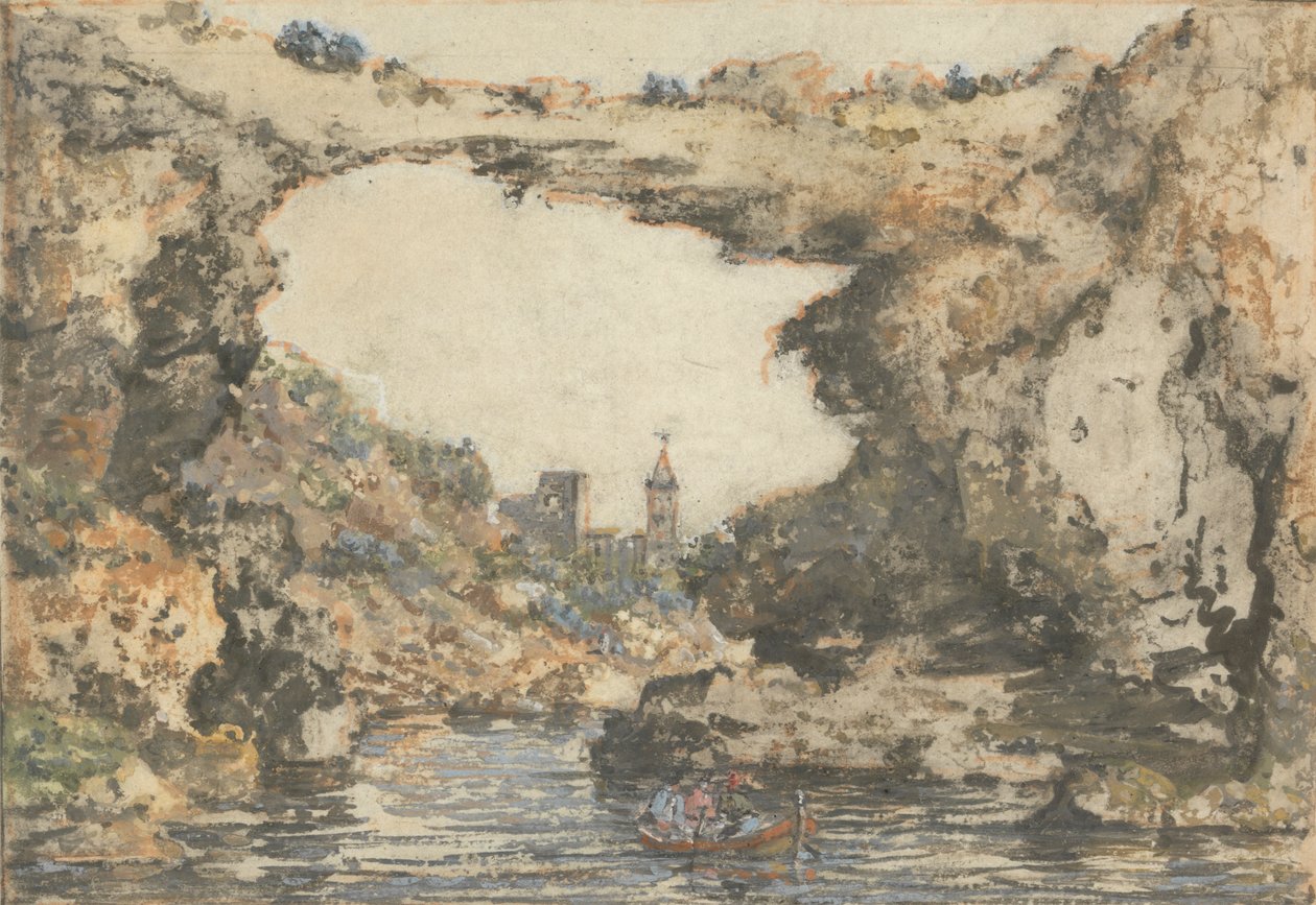 Virgil Okulu'ndaki Kaya Köprüsü by William Marlow