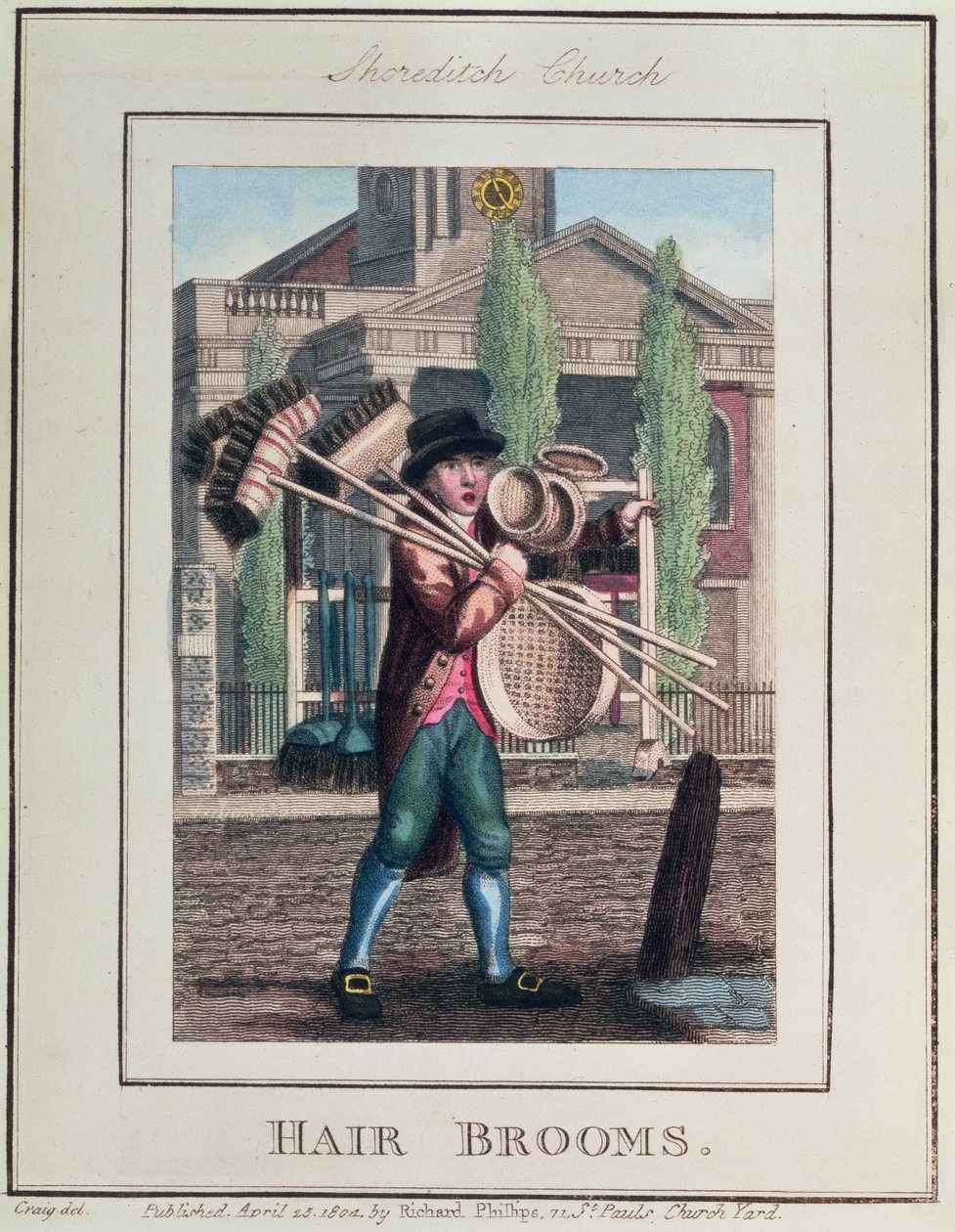 Hair Brooms, Shoreditch Kilisesi, 