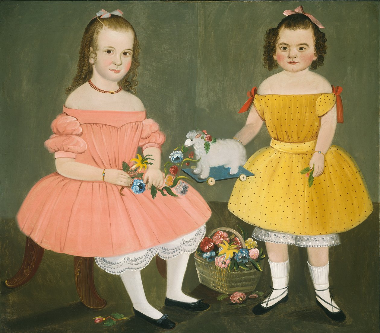 Burnish Sisters, 1854. by William Matthew Prior