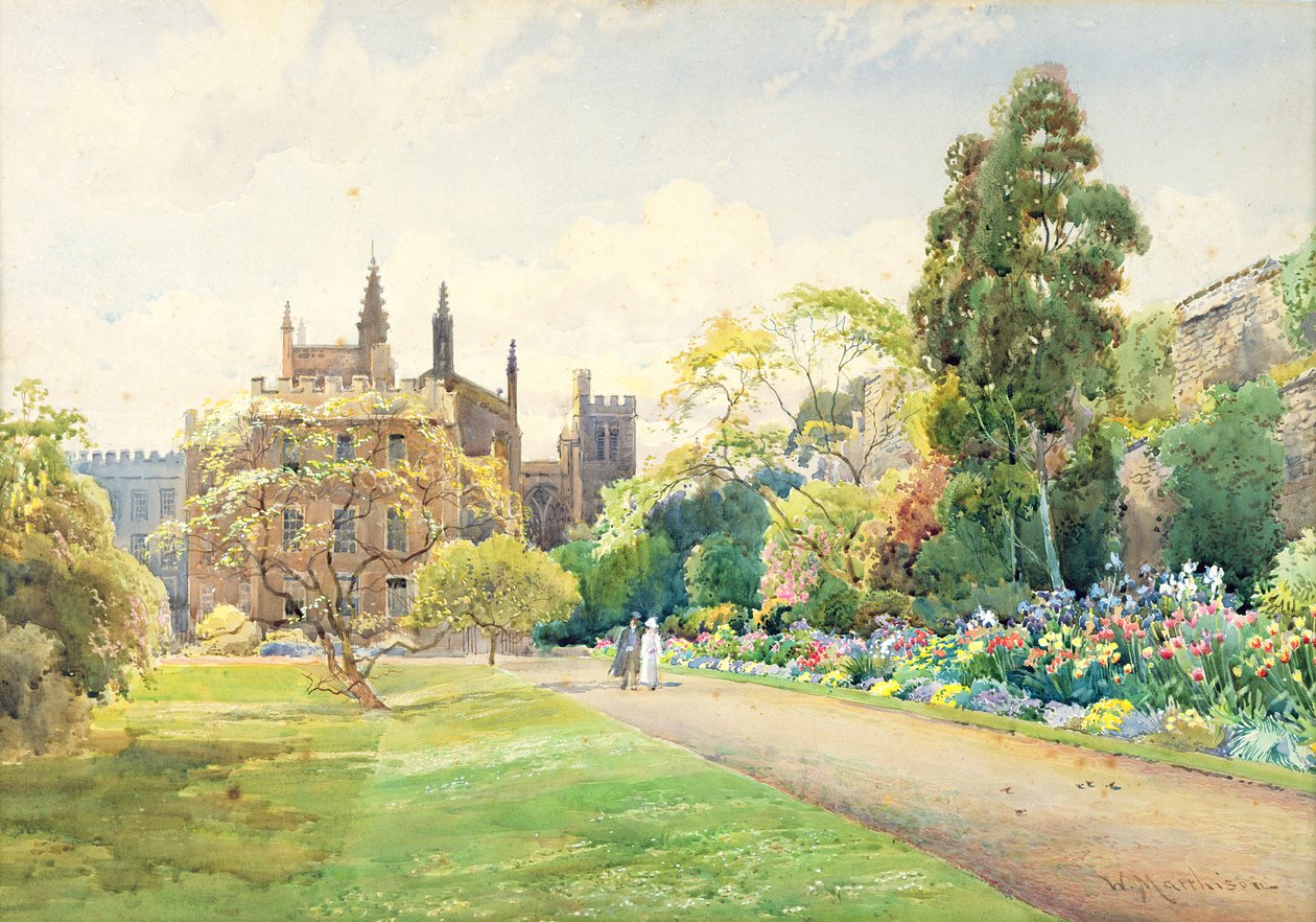Yeni Kolej Sınırı, 1918 by William Matthison