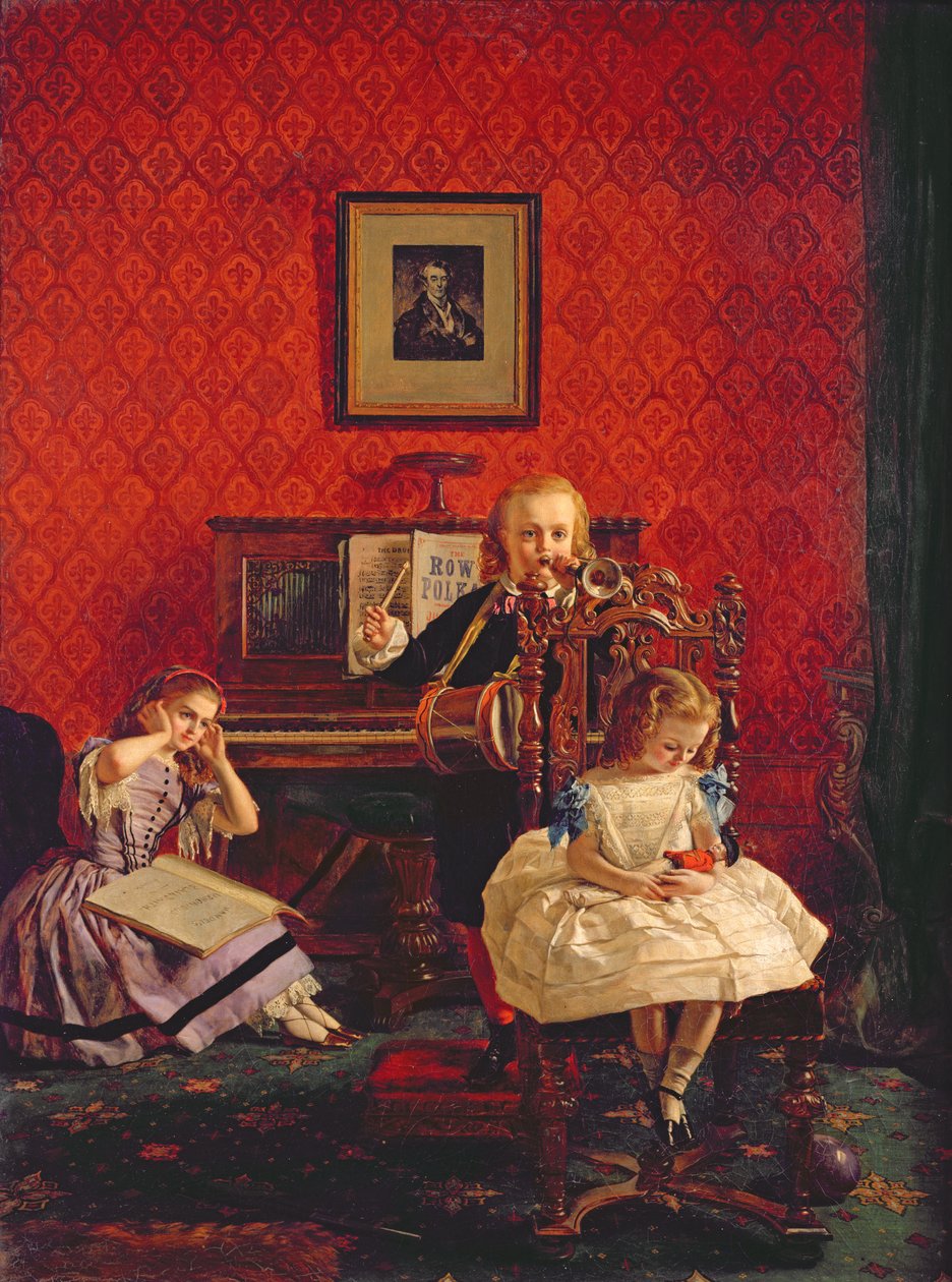 Müziğin Tılsımları, 1861 by William Maw Egley