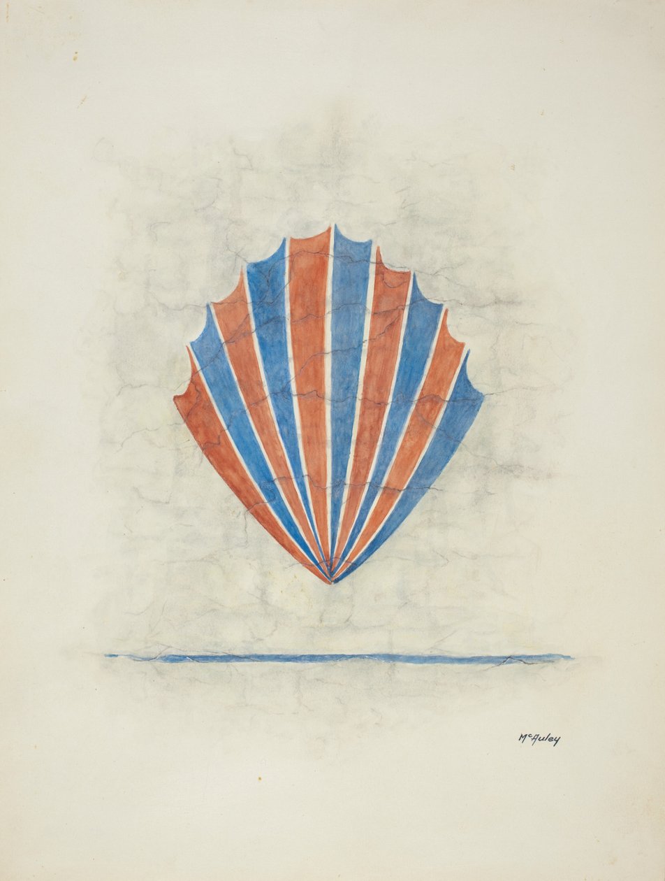 Restorasyon Çizimi: Duvar Resmi, 1938. by William McAuley