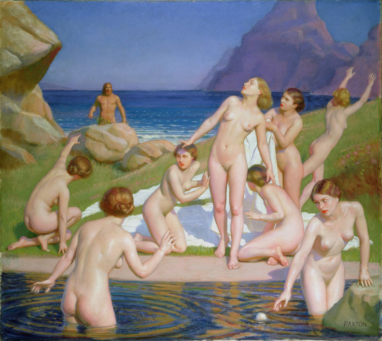 mide bulantısı by William McGregor Paxton